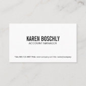 Tech Document Logo | Financieel diagram Visitekaartje (Achterkant)