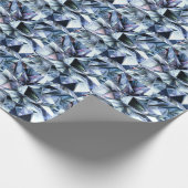 Tech driehoek kristal: 3D achtergrond Cadeaupapier (Hoek)
