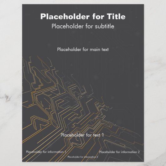 Tech Flyer "Digital Age" (Voorkant)