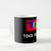 Tech Geek-Mokken Koffiemok (Voorkant links)
