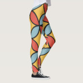 Tech-geïnspireerde Bold UI Pattern Leggings (Rechts)