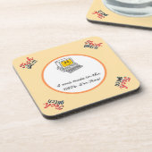 Tech Glitch Bier Onderzetter (Linkerzijde)