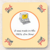 Tech Glitch Bier Onderzetter (Voorkant)