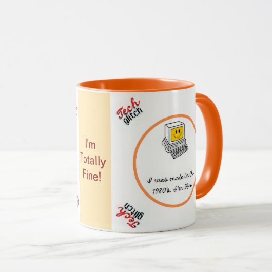 Tech Gltch Mok (Voorkant rechts)