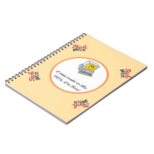 Tech Gltch Notitieboek (Linkerzijde)