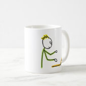 Tech Guy Stickman Koffiemok (Voorkant rechts)
