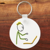 Tech Guy Stickman Sleutelhanger (Voorkant)