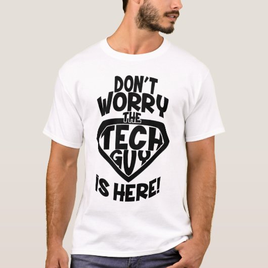 Tech Guy T-shirt (Voorkant)