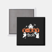 Tech Halloween Technician Squad Xray Tech Pumpkin Magneet (Voorkant / Achterkant)