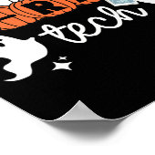 Tech Halloween Technician Squad Xray Tech Pumpkin Poster (Hoek)