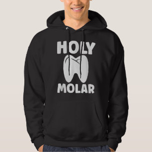 Tech Heilige Molar Tooth Dentist Crown Hoodie