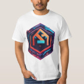 Tech Hex-Logo T-shirt (Voorkant)
