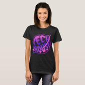 TECH HOUSE - Neon Glow (Paars) T-shirt (Voorkant volledig)