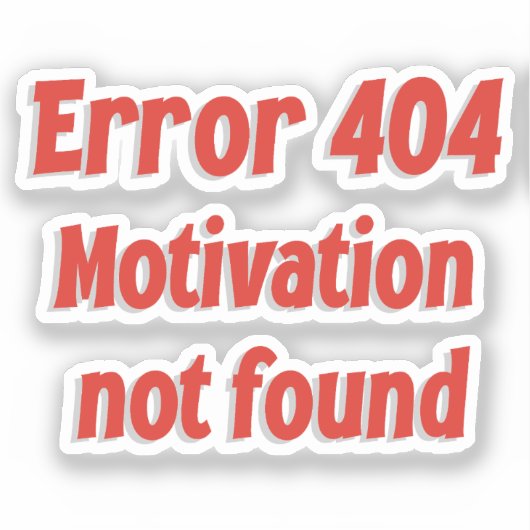 Tech Humor Sticker (Voorkant)