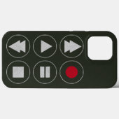 Tech Icons Hoesje-Mate iPhone CASE (Achterkant (horizontaal))