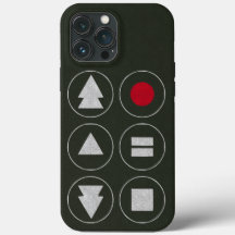 Tech Icons Hoesje-Mate iPhone CASE