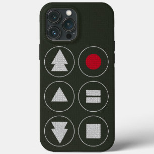 Tech Icons Hoesje-Mate iPhone CASE