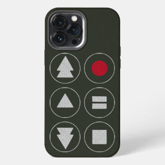 Tech Icons Hoesje-Mate iPhone CASE 13 Pro Max Hoesje