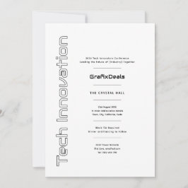Tech Innovation Zakelijke bedrijfsevenementen Mode Kaart