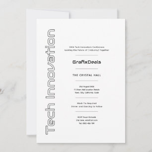 Tech Innovation Zakelijke bedrijfsevenementen Mode Kaart