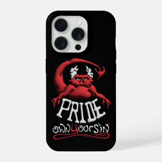 Tech Jouw Zonde Trots iPhone Hoesje (Achterkant)