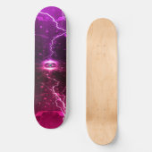 Tech Lightning Skateboard Deck (Voorkant)