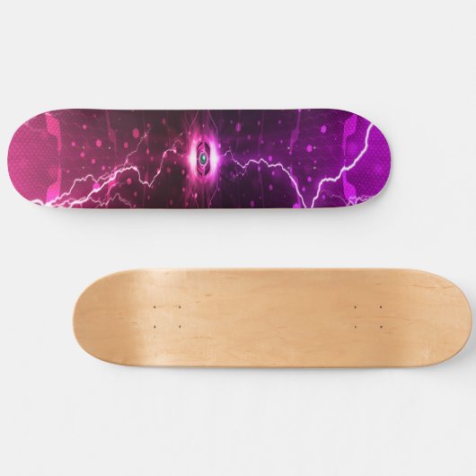 Tech Lightning Skateboard Deck (Horizontaal)