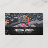 Tech-Logo | Binair Visitekaartje (Voorkant)