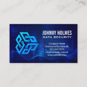 Tech Logo | Data Modern Visitekaartje (Voorkant)
