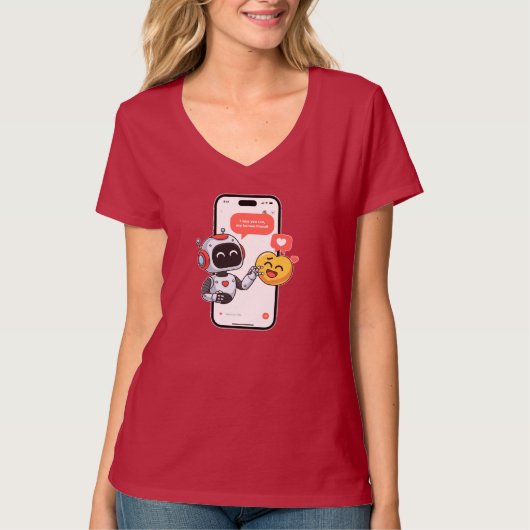 Tech Love Chats T-shirt (Voorkant)