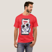 Tech Love Chats T-shirt (Voorkant volledig)