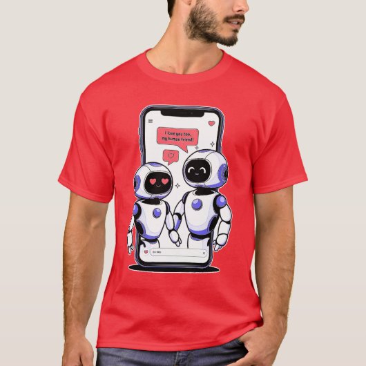 Tech Love Chats T-shirt (Voorkant)