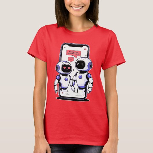 Tech Love Chats T-shirt (Voorkant)