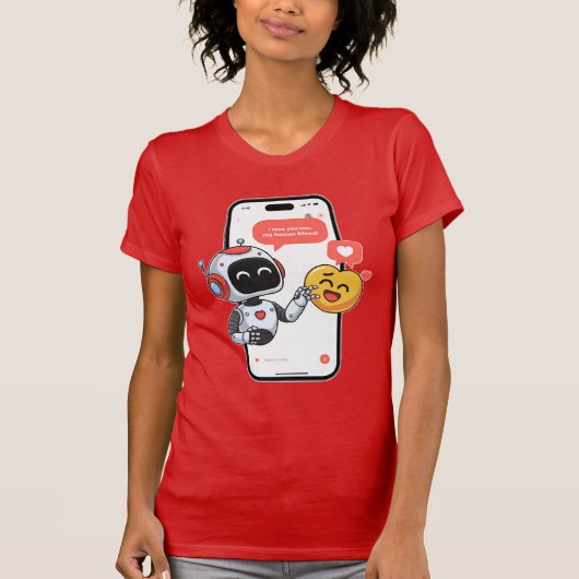 Tech Love Chats T-shirt (Voorkant)