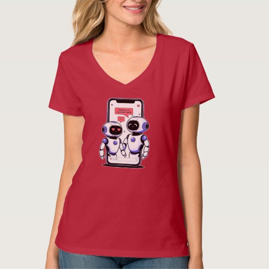 Tech Love Chats T-shirt (Voorkant)