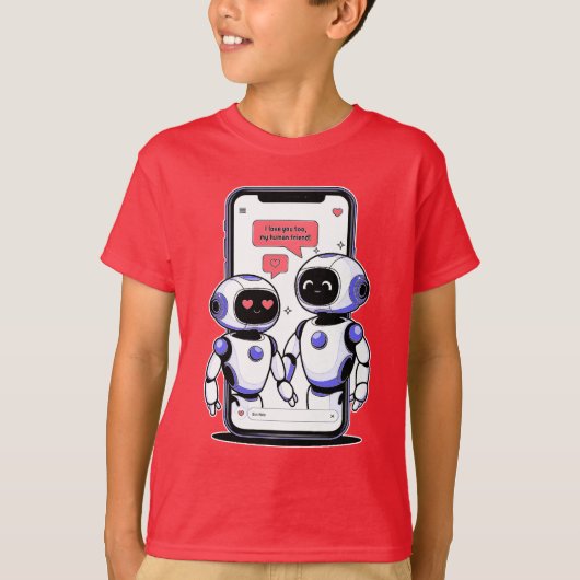 Tech Love Chats T-shirt (Voorkant)