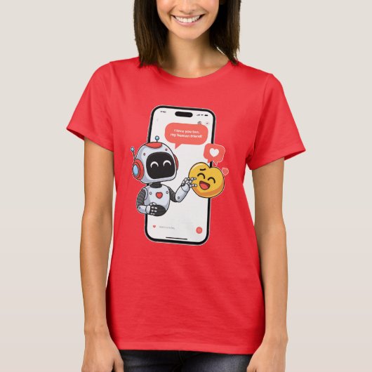 Tech Love Chats T-shirt (Voorkant)