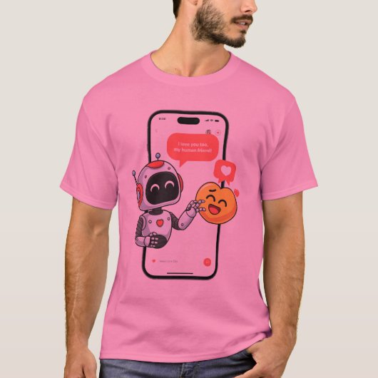 Tech Love Chats T-shirt (Voorkant)