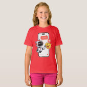 Tech Love Chats T-shirt (Voorkant volledig)