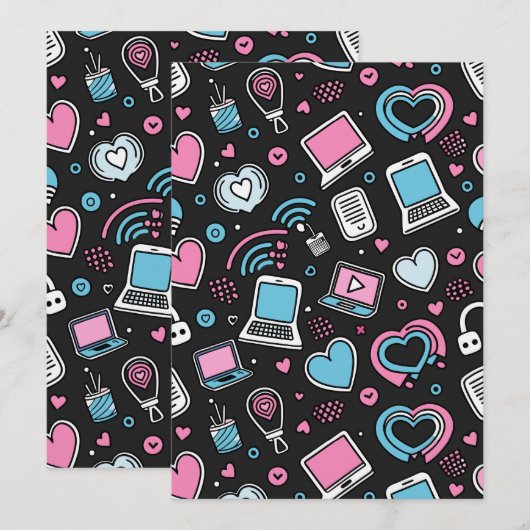 Tech Love Connection Kaart (Voorkant / Achterkant)
