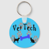 TECH met honden Sleutelhanger (Voorkant)