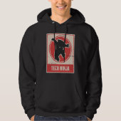 TECH NINJA  Tech Support Hoodie (Voorkant)