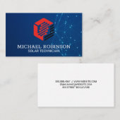 Tech Nodes Logo | Networking Background Visitekaartje (Voorkant / Achterkant)