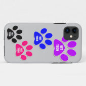 TECH-PAW-TEKSTKWESTIE Case-Mate iPhone CASE (Achterkant (horizontaal))