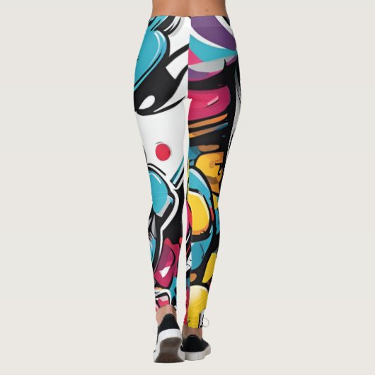 Tech Pulse digitale circuit legging (Achterkant)