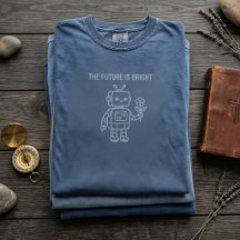Tech Quote Robot Toekomst Unisex T-shirt