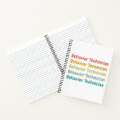 Tech Retro van het gedrag van technicus RBT Notitieboek (Binnen)