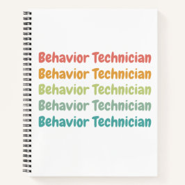 Tech Retro van het gedrag van technicus RBT Notitieboek