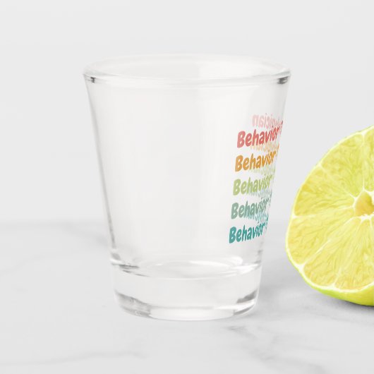 Tech Retro van het gedrag van technicus RBT Shot Glas (Links)