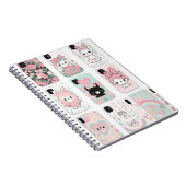 Tech-Savvy Bunnies Notitieboek (Rechterzijde)